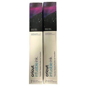 Cricut Infusible Ink Transfer Sheet Patterns Galaxy 2pk